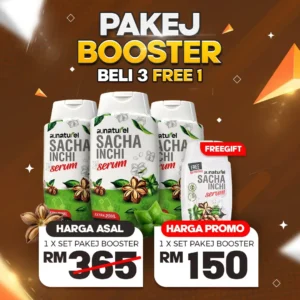 SACHA INCHI SERUM PAKEJ BOOSTER
